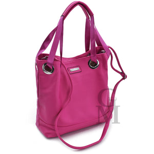 Borsa nuova CHARRO spalla fucsia hobo sacco donna grande spalla pelle tracolla