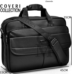 Borsa COVERI Uomo pelle vegan best product ufficio Tracolla cartella pc lavoro porta documenti ipad