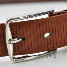 Carica l&#39;immagine nel visualizzatore di Gallery, Cintura uomo originale COVERI firmata idea regalo pelle casual classica italy