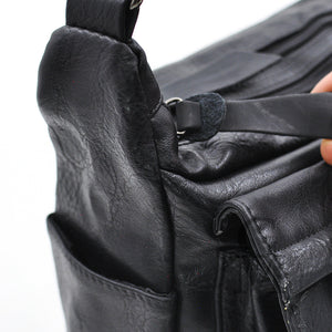 Gyoiamea Borsa originale tracolla messenger donna nera vintage tasche moda nuova
