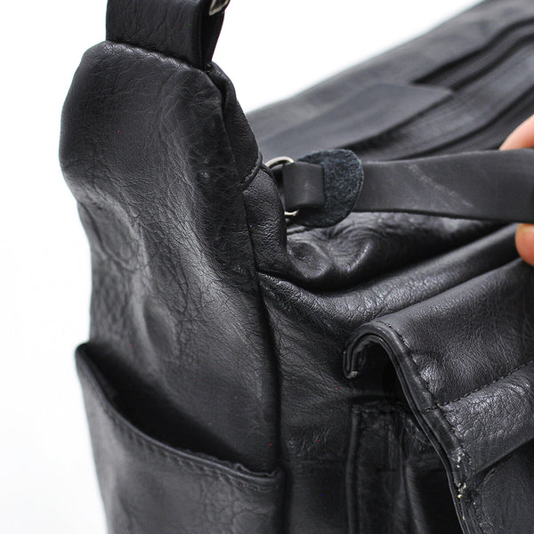 Gyoiamea Borsa originale tracolla messenger donna nera vintage tasche moda nuova