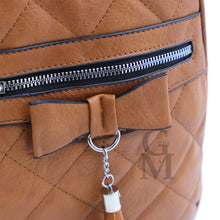 Carica l&#39;immagine nel visualizzatore di Gallery, Zaino zainetto semplice nappina particolare casual passeggio sportivo frange zip