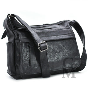 Gyoiamea Borsa originale tracolla messenger donna nera vintage tasche moda nuova