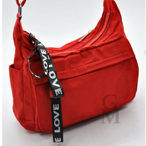 Borsa donna nuova sportiva passeggio nylon impermeabile tracolla postina casual