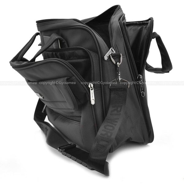 Borsa Uomo COVERI Tracolla tessuto Ventiquattrore Portadocumenti 24h nylon Nera