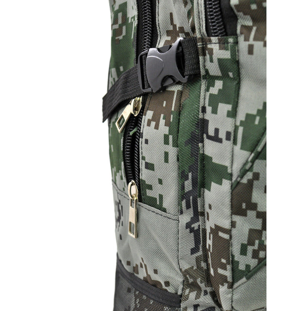 Zaino grande trekking softair militare mimetico campeggio escursionismo viaggio