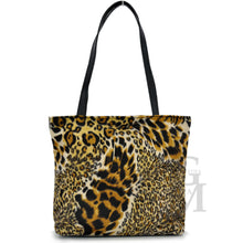 Carica l&#39;immagine nel visualizzatore di Gallery, Borsa GRANDE shopping pelo pelliccia moda casual fantasia leopardata maculata