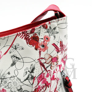 GM Borsa donna colorata fiori tracolla fiorata elegante passeggio postina nuova