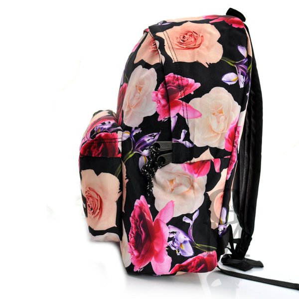 Zaino uomo donna colorato faccie tessuto viaggio scuola americano Bastardidentro