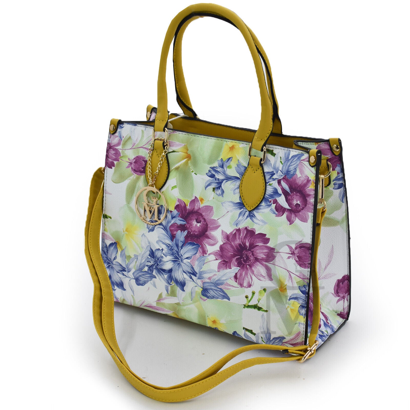 Gyoiamea borsa shopping moda estiva casual floreale fantasia fiori colorata