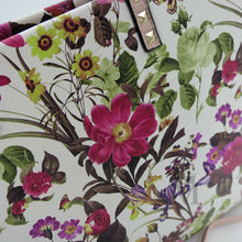 Carica l&#39;immagine nel visualizzatore di Gallery, GM LA FIORATA Borsa shopping rose elegante casual beige passeggio fantasia fiori fiorata