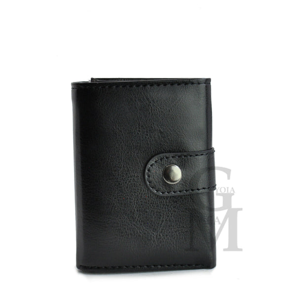 Portafoglio nuovo pelle banconote nuovo porta carte di credito bancomat mini