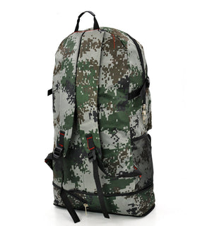 Zaino grande trekking softair militare mimetico campeggio escursionismo viaggio