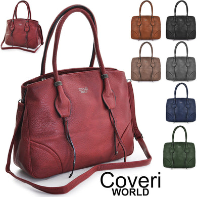 Borsa Coveri World bauletto donna tracolla nuova grande tasche moda multitasche