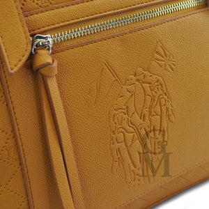 Borsa firmata Polo Club originale donna grande spalla pelle passeggio shopping