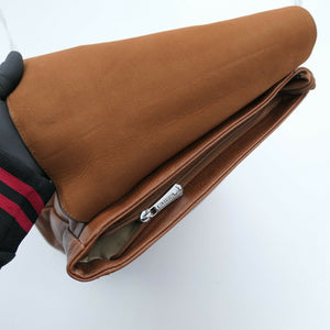 Borsa firmata CHARRO uomo donna vintage pelle cinghie tracolla postina marrone