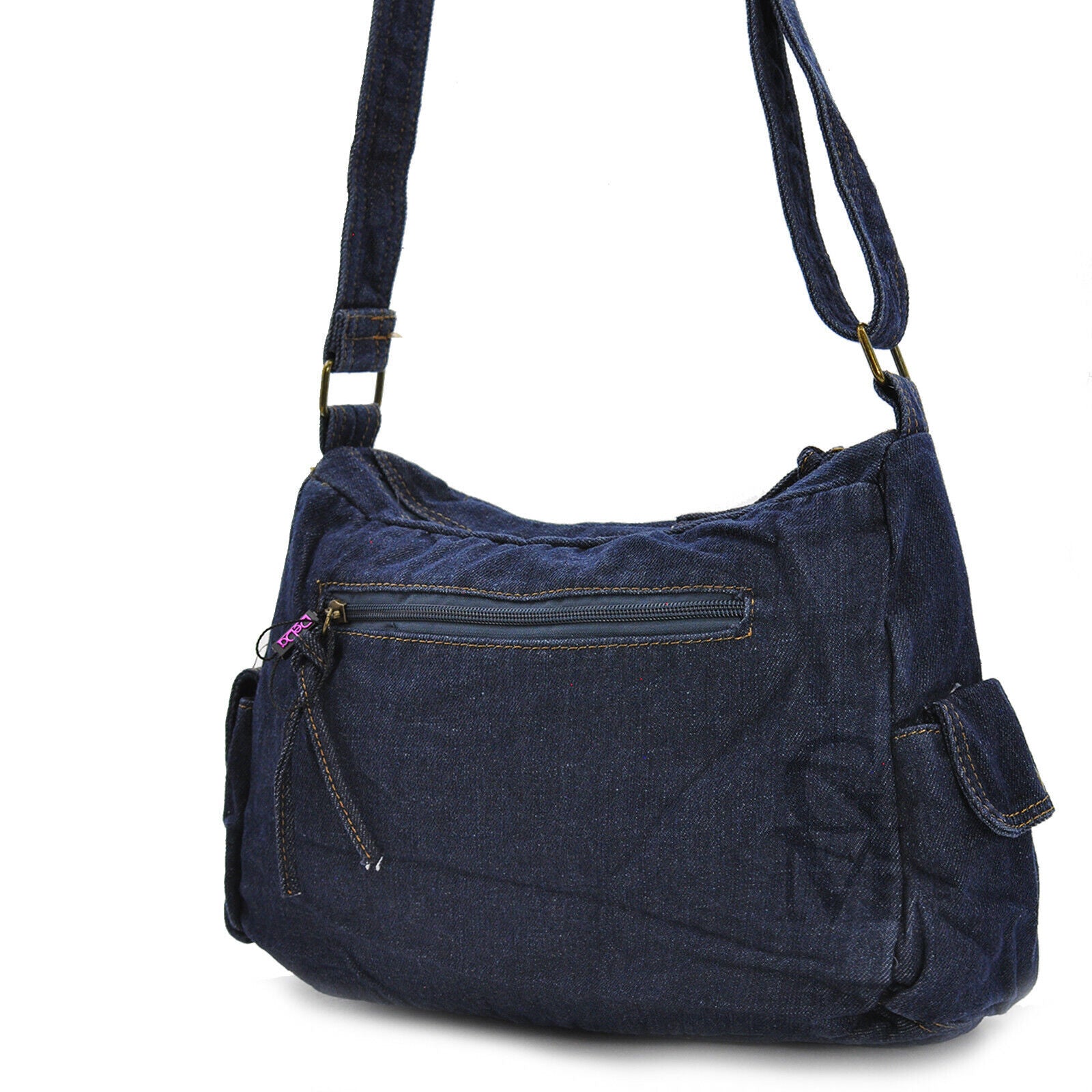 Tracolla borsa jeans vintage jeansata nuovo artigianale fatta messenger donna