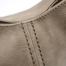 Carica l&#39;immagine nel visualizzatore di Gallery, Borsa MUSA shopping pelle morbida semplice casual passeggio zip casual elegante