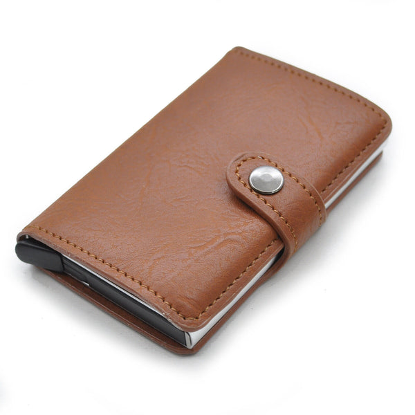 Portafoglio protezione RFID Slim Porta Carte Credito tessere Sottile Uomo Donna