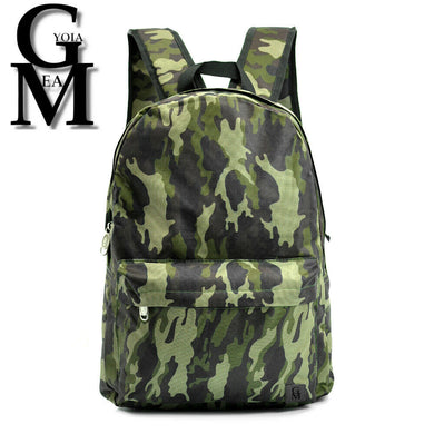 GM Zaino fantasia militare verde camouflage viaggio scuola softair palestra moda