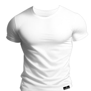 5 Pack T-shirt Uomo ESSENZA Maglietta Intima caldo Cotone Maglia Mezza Manica