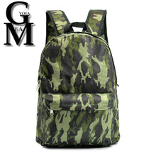 Carica l&#39;immagine nel visualizzatore di Gallery, GM Zaino fantasia militare verde camouflage viaggio scuola softair palestra moda