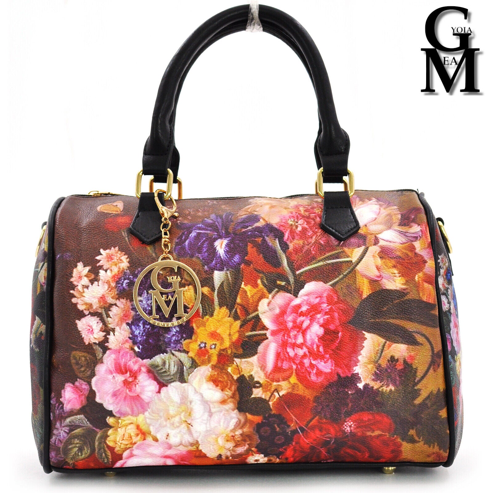 Borsa valigetta donna cartella fantasia fiori fiorata colorata disegni –  Gyoiamea