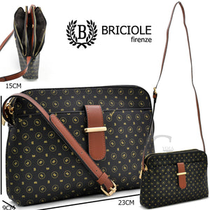 Borsa originale BRICIOLE borsetta piccola tracolla pelle moda casual fantasia