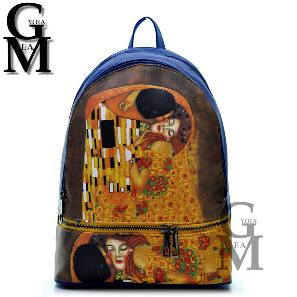 Gyoiamea Zaino dipinto Vincent Van Ghog (Notte stellata sul Rodano)